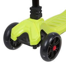 Детский самокат NOVATRACK Rainbow 135PRO.RAINBOW.LM20 лимонный